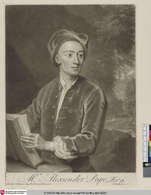 Mr Alexander Pope Æts. 28.
