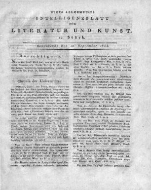 1803-09-10 : 12. Stück