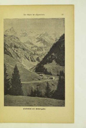 Einödsbach mit Mädelegabel