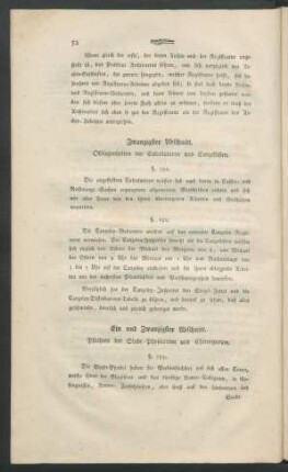 Ein und Zwanzigster Abschnitt. Pflichten der Stadt-Physicorum und Chirurgorum.