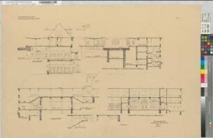Erweiterungsbau Essen Hbf, Blatt 5: Schnitte [2 Exemplare], o. M.
