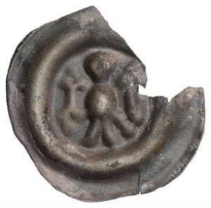 Münze, Brakteat, 1350 - 1400