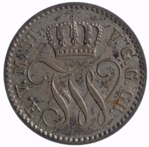 Münze, 1/48 Taler, 1862