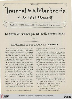 5: Le travail du marbre par les outils pneumatiques, [3]