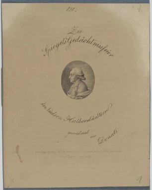 Bildnis des Ernst Ludewig Spiegel