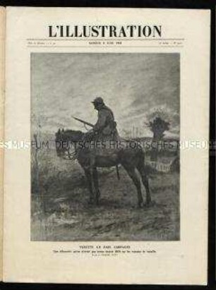 Illustrierte französische Wochenzeitschrift, 76. Jahrgang (1918), Nr. 3927 vom 8. Juni 1918
