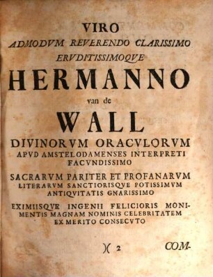 Pauli Colomesii Rvpellensis Italia Et Hispania Orientalis Sive Italorvm Et Hispanorvm Qvi Lingvam Hebraeam Vel Alias Orientales Excolvervnt Vitae