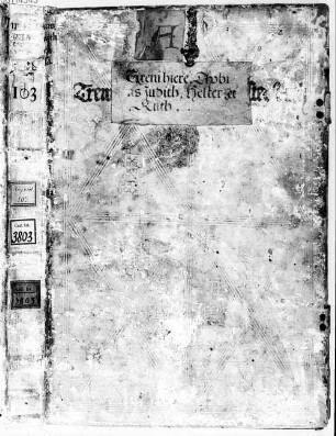 Gilbertus Universalis: Lamentationes cum glossa ordinaria. Gilbertus Universalis (?): Libri Tobiae, Judith, Esther et Ruth cum glossae ordinariae - BSB Clm 3803
