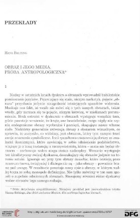 11: Obraz i jego media : próba antropologiczna