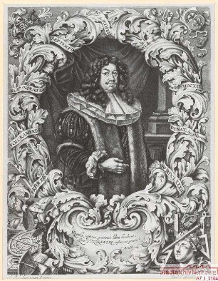 Friedrich (II.) Volckamer, Septemvir und Baumeister; geb. 1619; gest. 1682