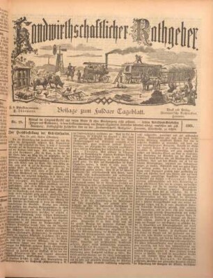 18: Beilage vom Montag, 26. August 1901