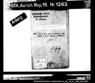 Gesuche aus Stickhausen um die Beibehaltung des Amtssitzes