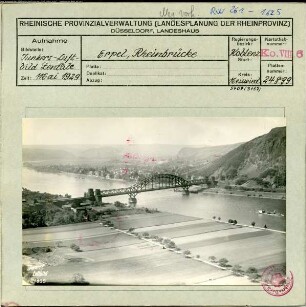 Erpel, Remagen, Rheinbrücke (Ludendorff-Brücke)