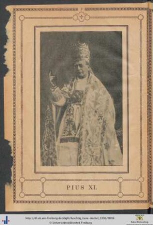 Abbildung Pius XI.