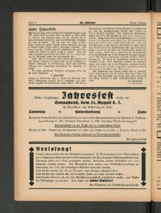 Jahresfest