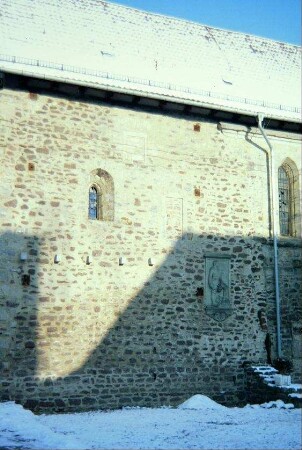Wandrelief am Kirchenschiff der Predigerkirche (Dominikaner)