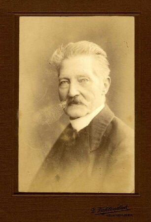 Bildnis von Johann Hinrich Fehrs (1838-1916)