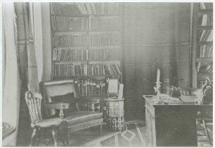 [Jerusalem, Palästinainstitut] Mein Zimmer [Gustaf Dalman]. Südseite