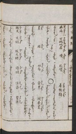 Girucun yertecun i hacin = Ičegüri ičenggürel-ün jüil [Vicaguri vicavggural uv jujil] = 羞愧類