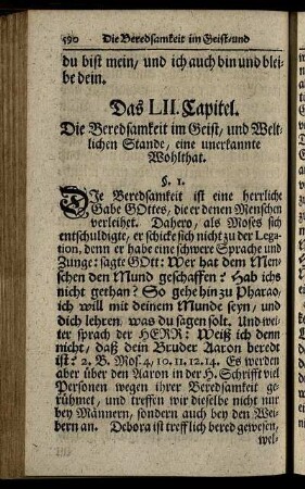 Das LII. Capitel. - Das LVI. Capitel.