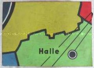 Kiste zum 3. Deutschlandtreffen der Jugend 1964, mit Inhalt