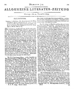 Visbeck, J. C. K.: Die Hauptmomente der Reinholdischen Elementarphilosophie in Beziehung auf die Einwendung des Aenesidemus untersucht. Leipzig: Göschen 1794