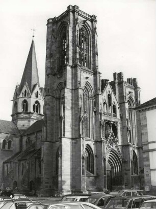 Die Liebfrauenkirche in Rouffach, Elsaß