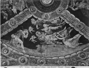 Malerische Ausstattung — Gewölbemalerei — Gott erscheint Noah