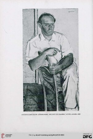 Der Maler Arthur Kaufmann