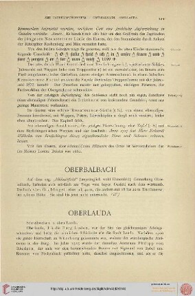 ⟦Oberbalbach⟧