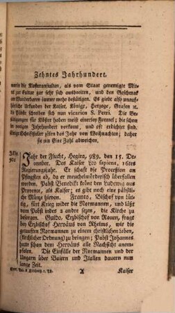 Versuch christlicher Jahrbücher, oder ausführlicher Tabellen über die Kirchenhistorie, 2. Bis aufs Jahr 1500.