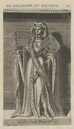 Bildnis des Adelbertus Bauariae