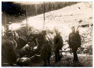 Nr. 845: Maschinengewehre in Stellung