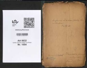Bittschriften aus den Ämtern Godesberg, Bonn und dem Kanton Köln