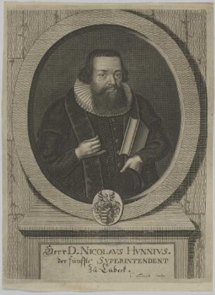 Bildnis des Nicolaus Hunnius