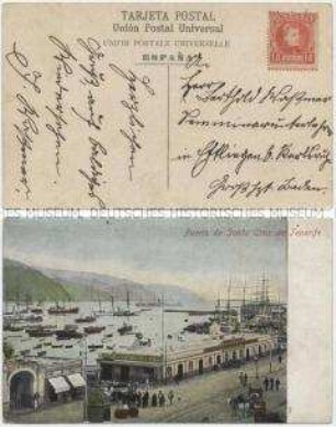Der Hafen von Santa Cruz de Tenerife