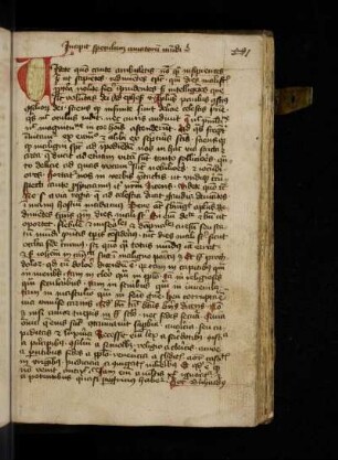 Speculum amatorum mundi. Incipit speculum amatorum mundi
