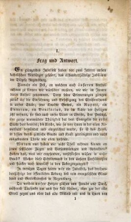 Kurze Geschichte der Kirchen-Reformation in Regensburg