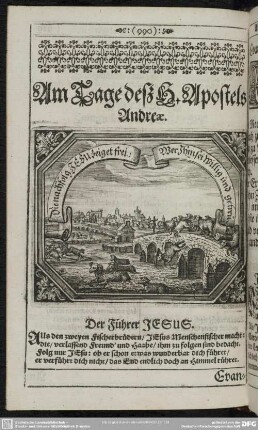 Am Tage deß H. Apostels Andreae