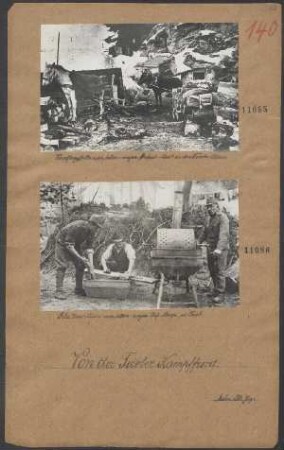 Feldwaschküche einer österr.-ungar. Inf.-Komp. in Tirol