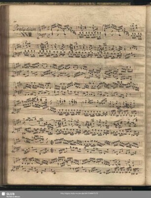 Praeludium XVIII... [BWV 887]