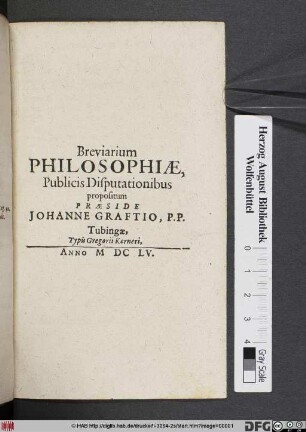 Breviarium Philosophiae