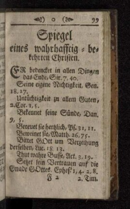 Spiegel eines wahrhafftig-bekehrten Christen.