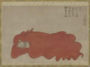 Bodhidharma im roten Gewand