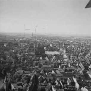 Altstadt von Erfurt : Blickrichtung Norden