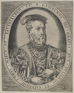 Bildnis des Gvilielmvs V. von Jülich-Kleve-Berg
