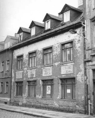 Aue, Rudolf-Breitscheid-Straße 37. Wohnhaus. Straßenansicht