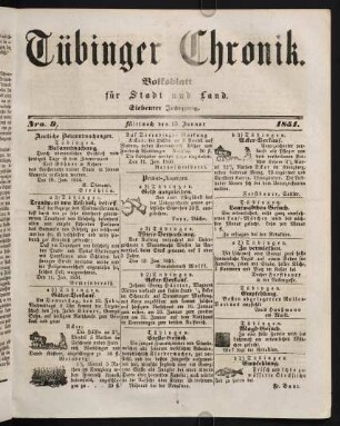 39-56, 15. Januar (Nro. 9) - 21. Januar (Nro. 14)