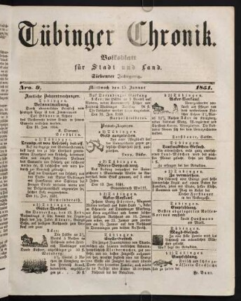 39-56, 15. Januar (Nro. 9) - 21. Januar (Nro. 14)