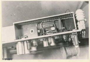 Fernsehsender, Detail, Foto 1954